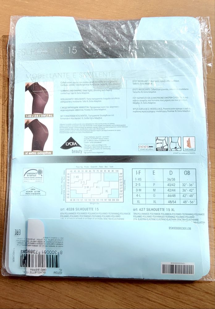 Collants OMSA Silhoutte 15