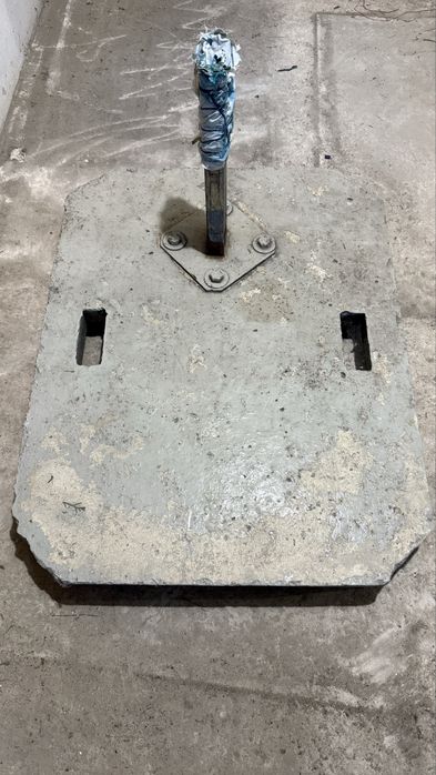 Podstawa parasola ogrodowego,kamień.