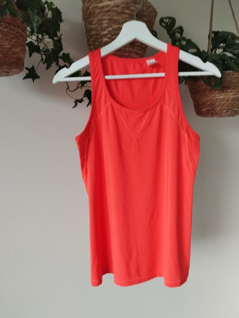 Pomarańczowy top do biegania, sportowy, treningowy r. XS Gap fit