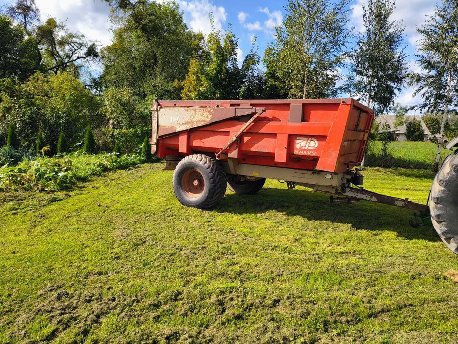 Przyczepa jednoosiową, skorupa, wywrotka 9ton