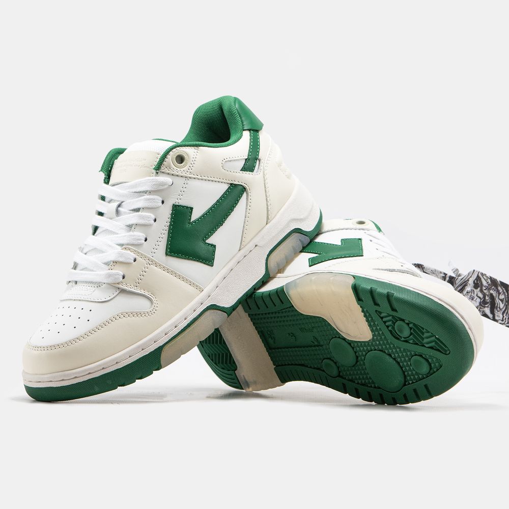 Кросівки Чоловічі Off-White Out of Office Green 41-45 люкс