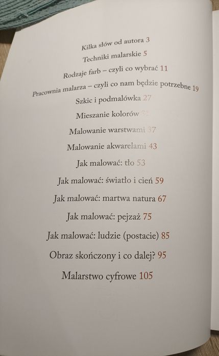 Książka Szkoła Rysowania, Szkoła Malowania