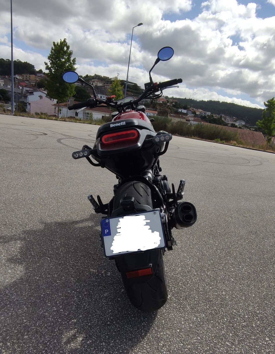 Benelli leoncino 500 - linda, como nova e sem nada a fazer
