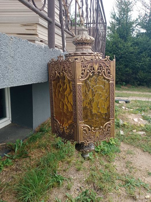 stara lampa wisząca