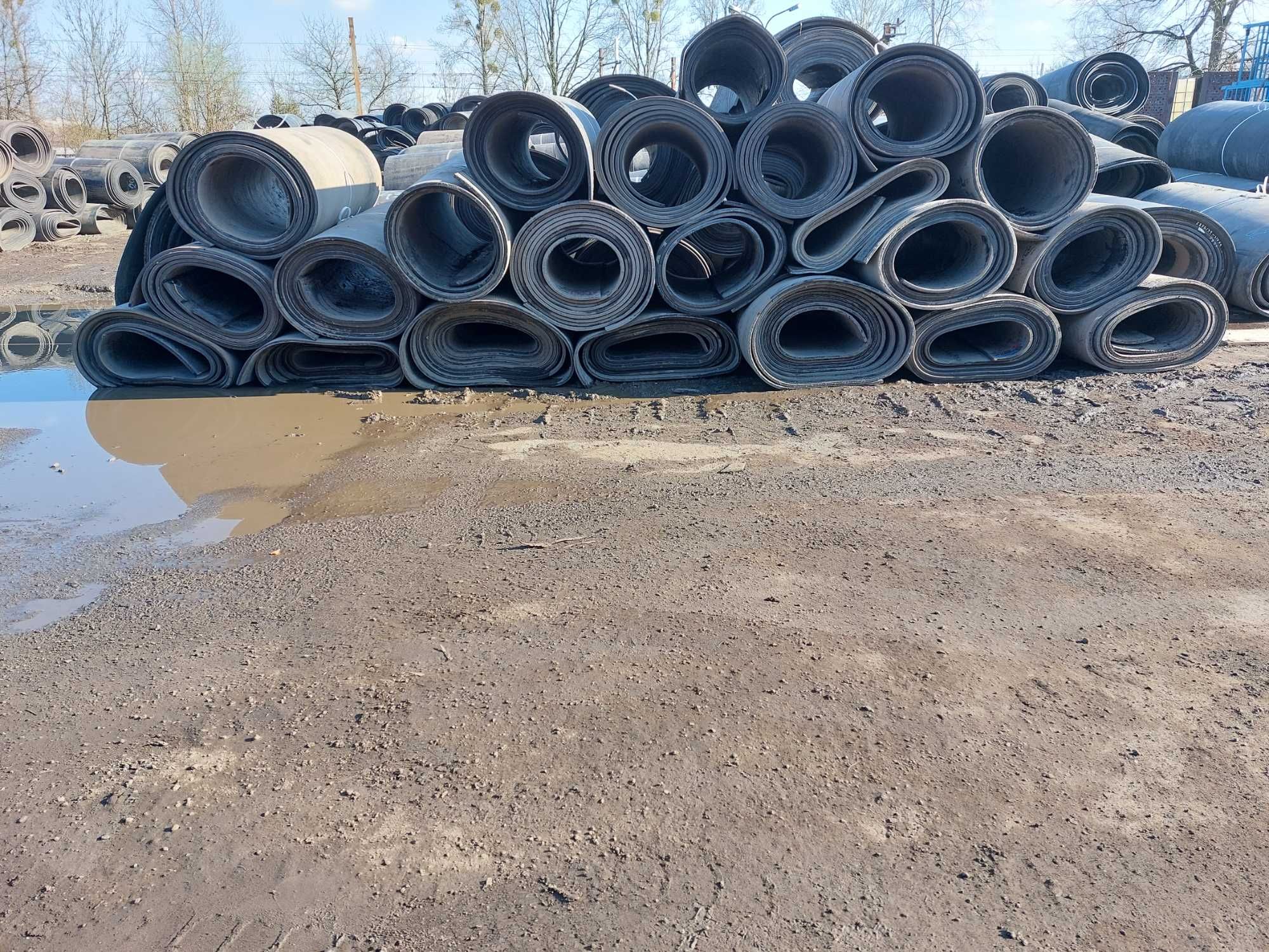 Gumowe płyty maty drogowe droga tymczasowa podloże silosy pod kiszonke