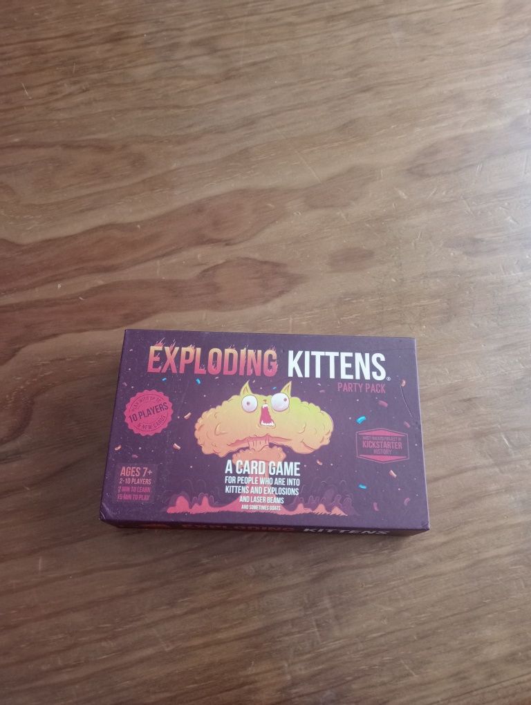 Jogo cartas Exploding kittens