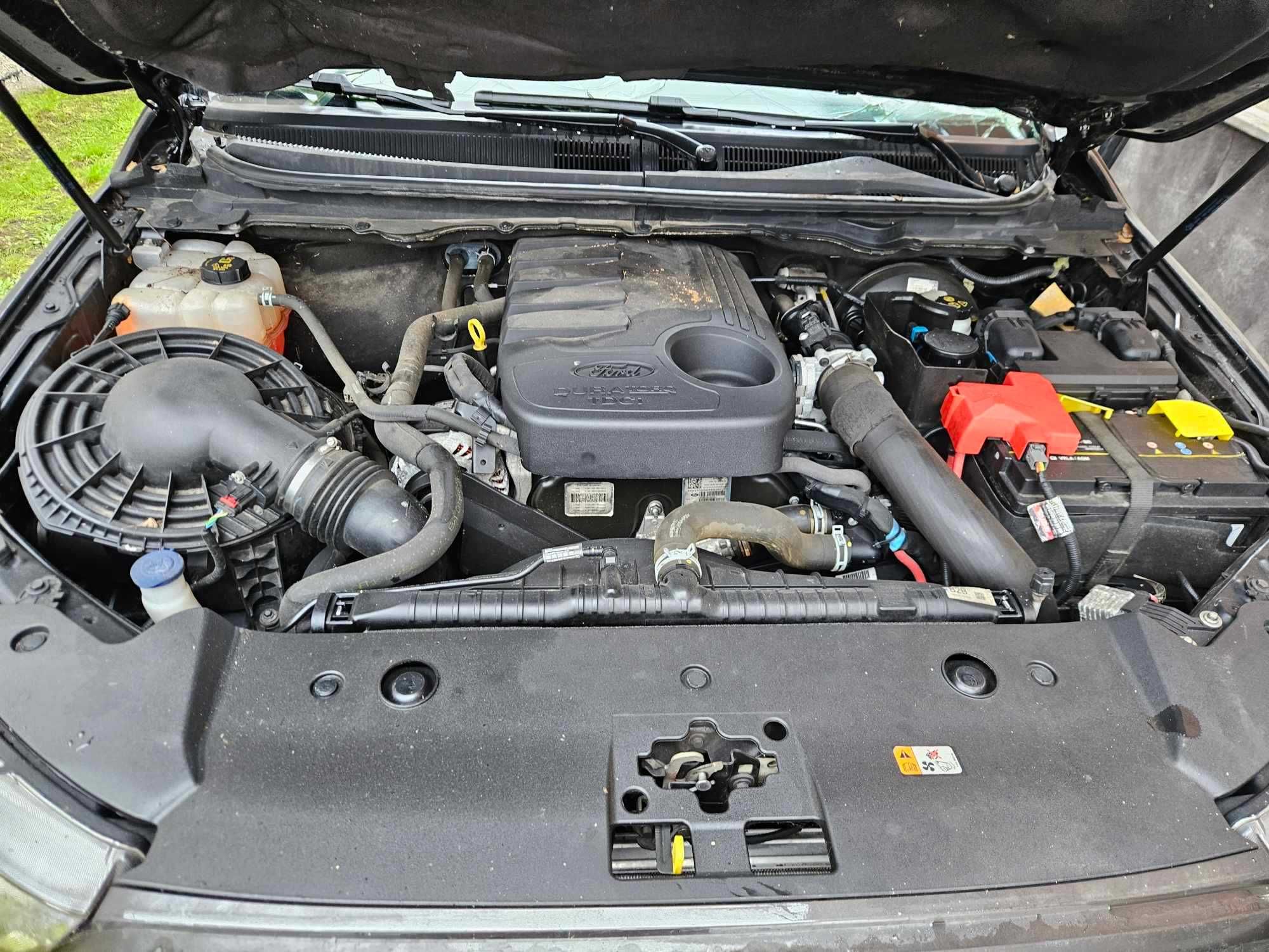 ford ranger 3.2 tdci silnik skrzynia WILDTRAK poduszki drzwi koła most
