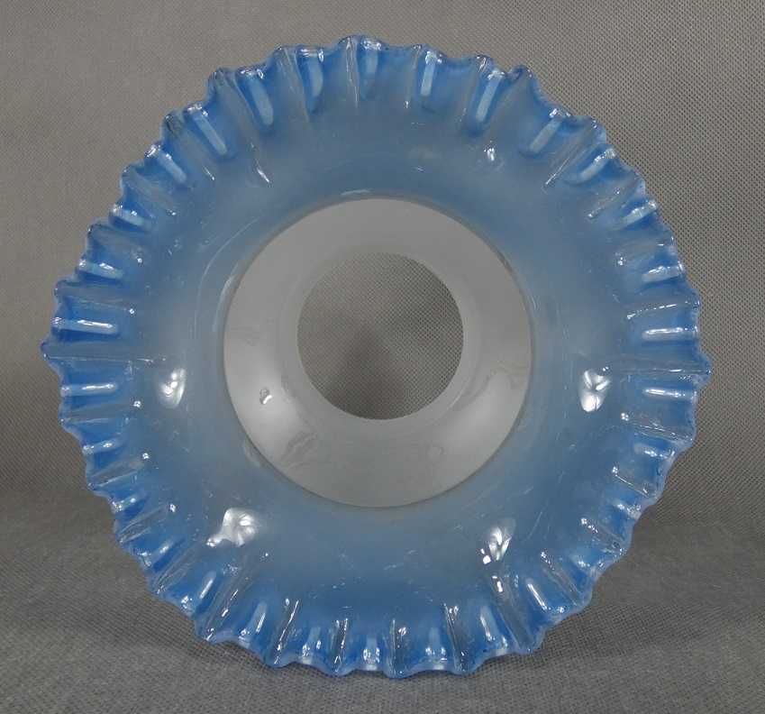 Niebieski TULIPAN klosz LAMPA NAFTOWA 8,8 cm