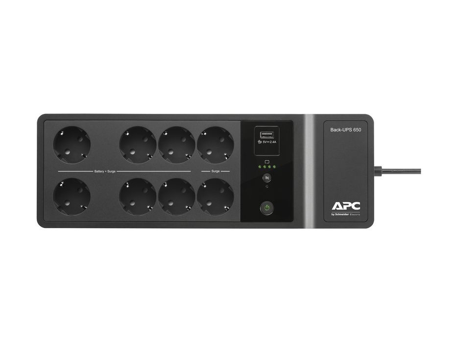 Schneider Electric APC Back-UPS | BE650G2-GR | 650 VA | 400 W