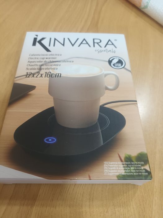 Aquecedor de chávenas eléctrico por USB