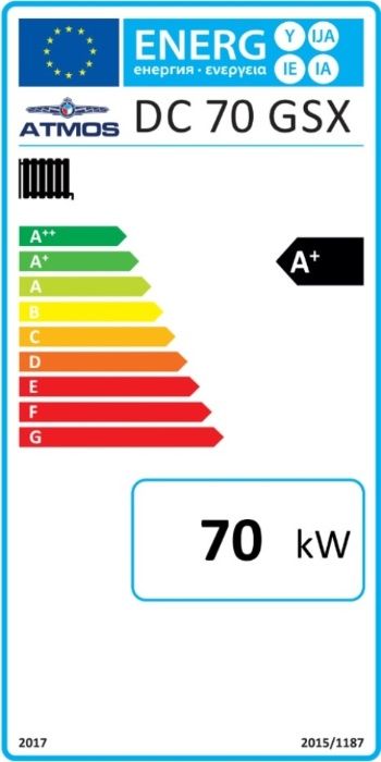 ATMOS DC50GSX 50kW kocioł piec zgazujący drewno zgazowanie drewna