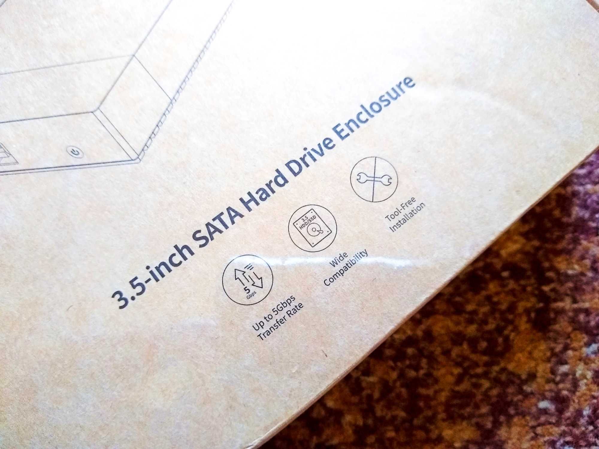 Карман для жесткого диска 3.5" от ТМ Ugreen (запечатанный)