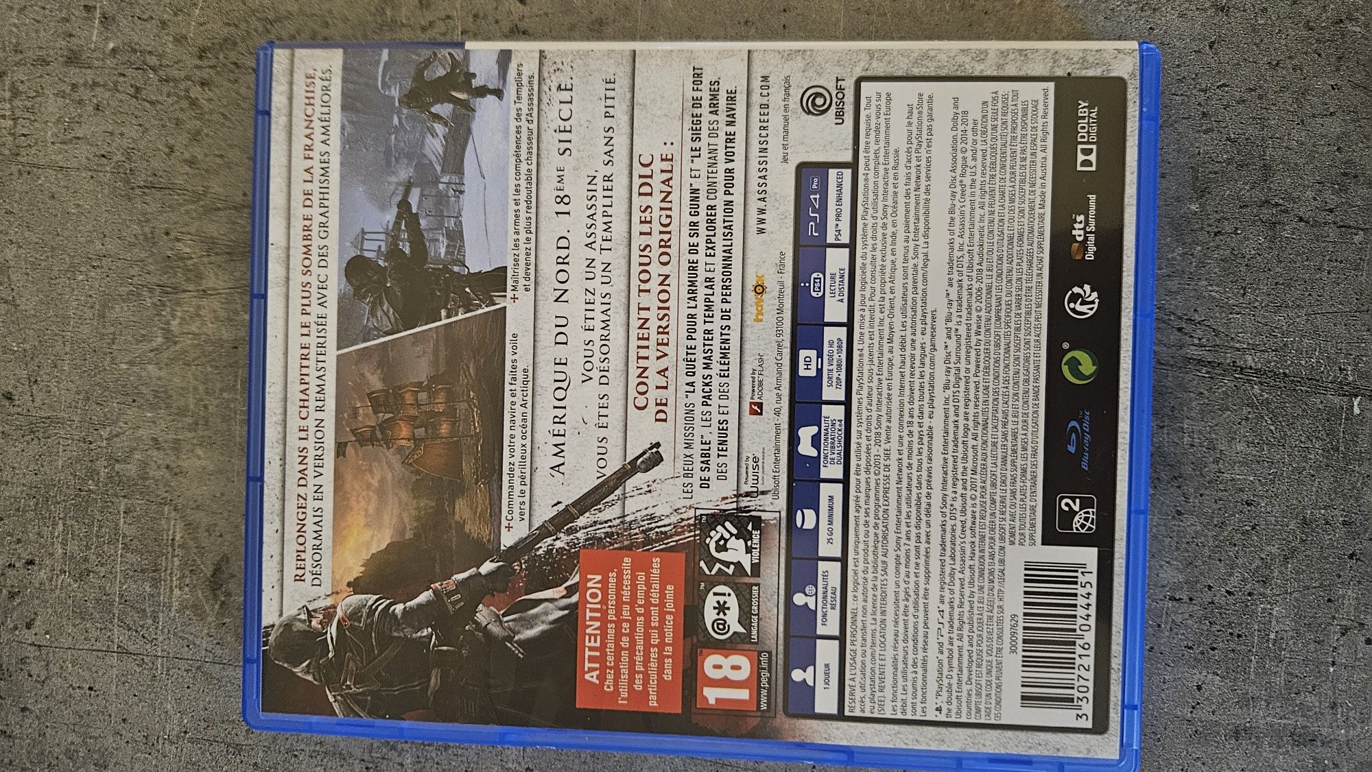 Assassins Creed Rogue PL  PS4