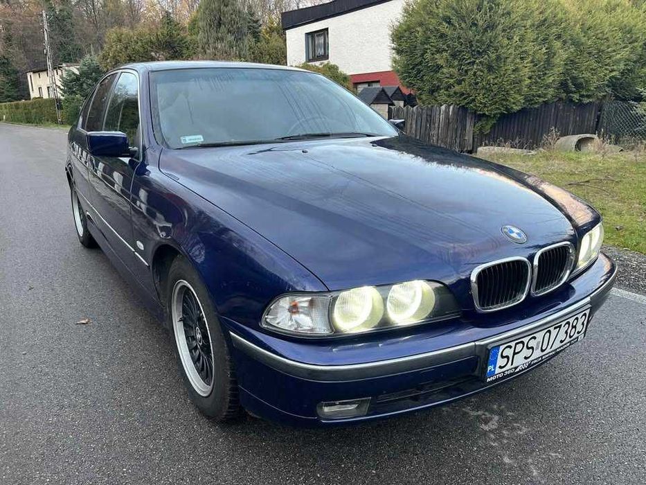 bmw 5 e39 montrealblau 1996r. m52b20 520i sedan