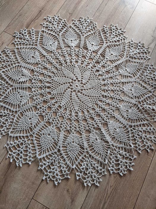 Serwetka obrus rękodzieło unikatowe cacko śr97