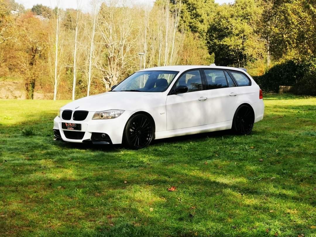 LIP SPOILER AILERON Pala LÂMINA Aba KIT M PERFORMANCE BMW SÉRIE 3 E91
