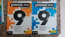 Livros Português/Matemática exames 9º ano