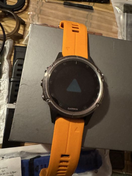 Zestaw Garmin Fenix 5 plus sapphire titanium