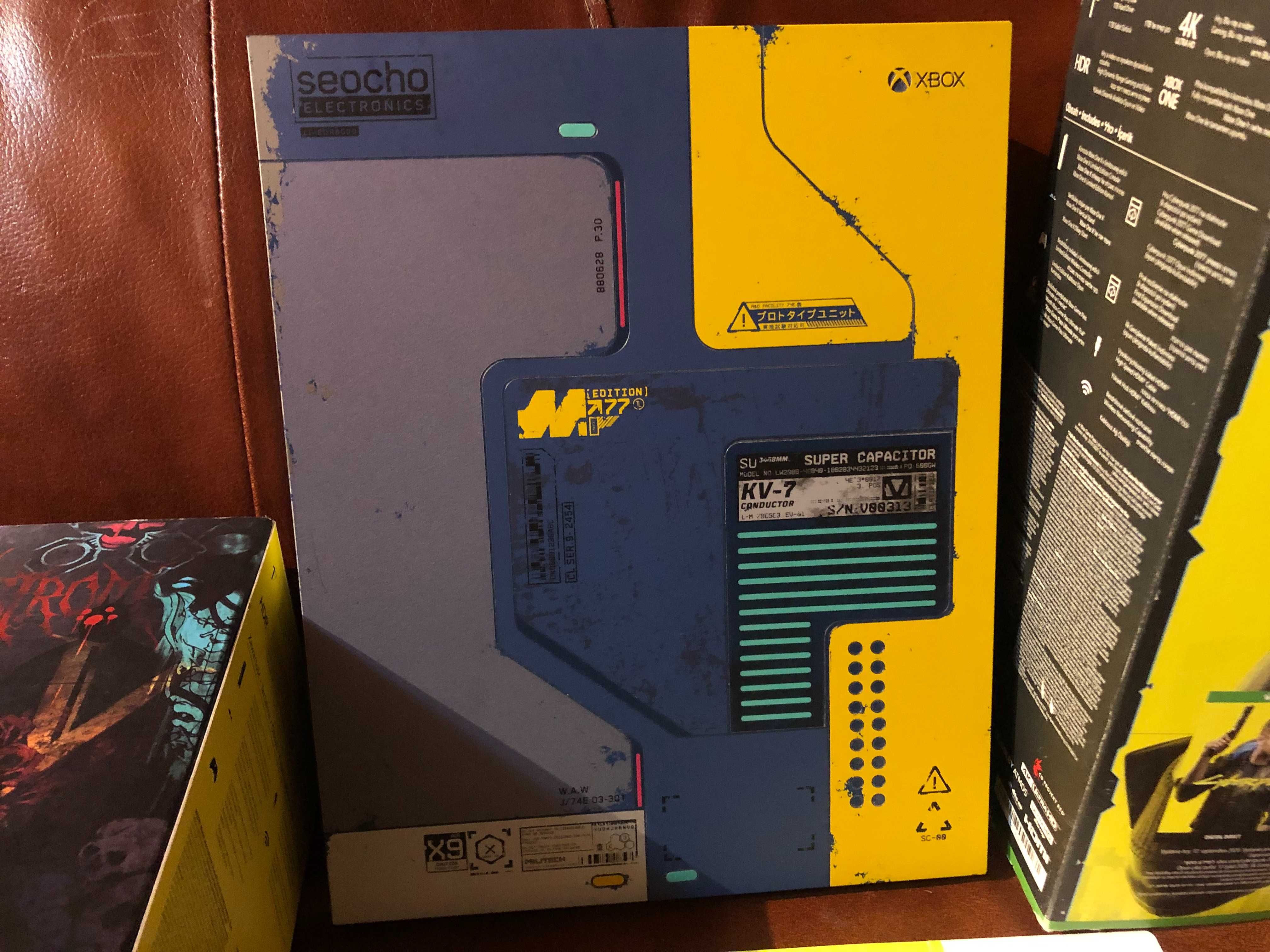 Konsola Limitowana Cyberpunk XBOX ONE X +2 Pady ZAMIANA NA VHS,Laptop
