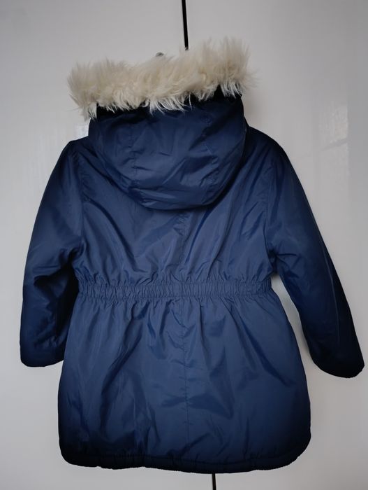 Ładna kurtka dziewczęca zimowa marki Lupilu rozmiar 104