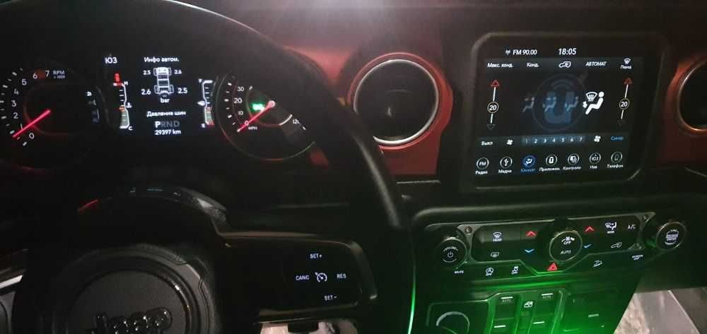 Русификация, прошивка Jeep, Chrysler, Dodge, Fiat/ Uconnect 5-8.4.