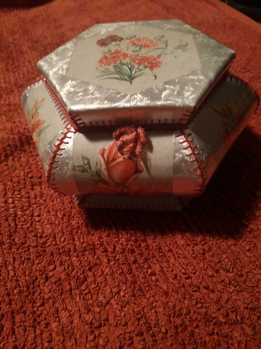 Puzderko z PRL technika de coupage