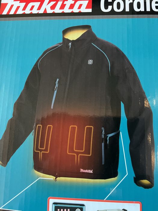 Kurtka MAKITA podgrzewana XL