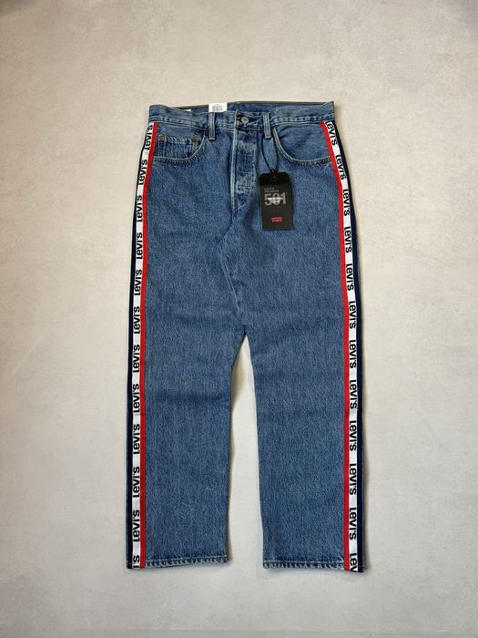 Новые джинсы Levi’s 501 Premium с лампасами женские (оригинал)