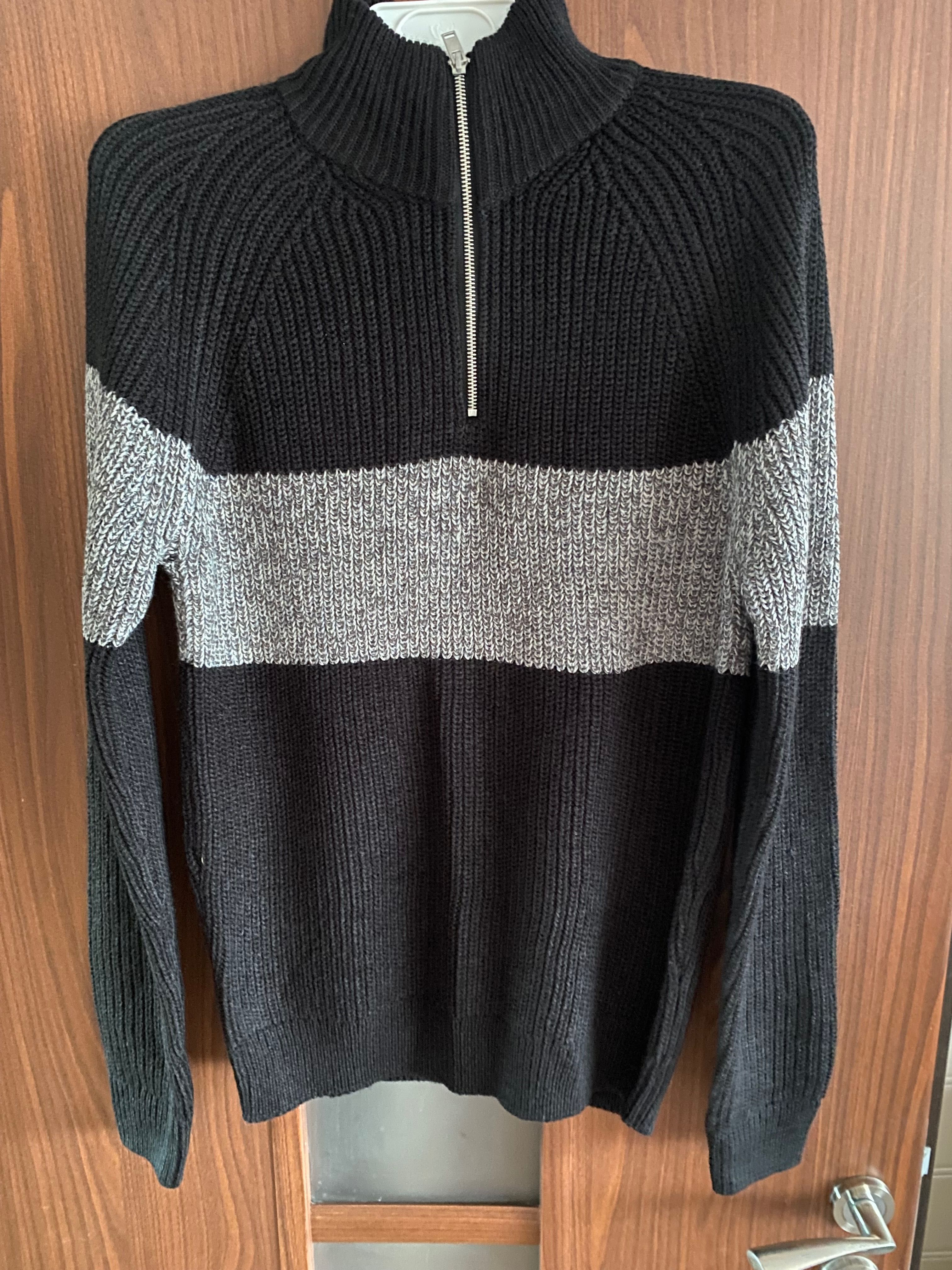 Sweter z suwakiem w rozmiarze S, nowy z metką