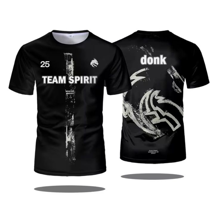 Nowe koszulki Team Spirit 2025