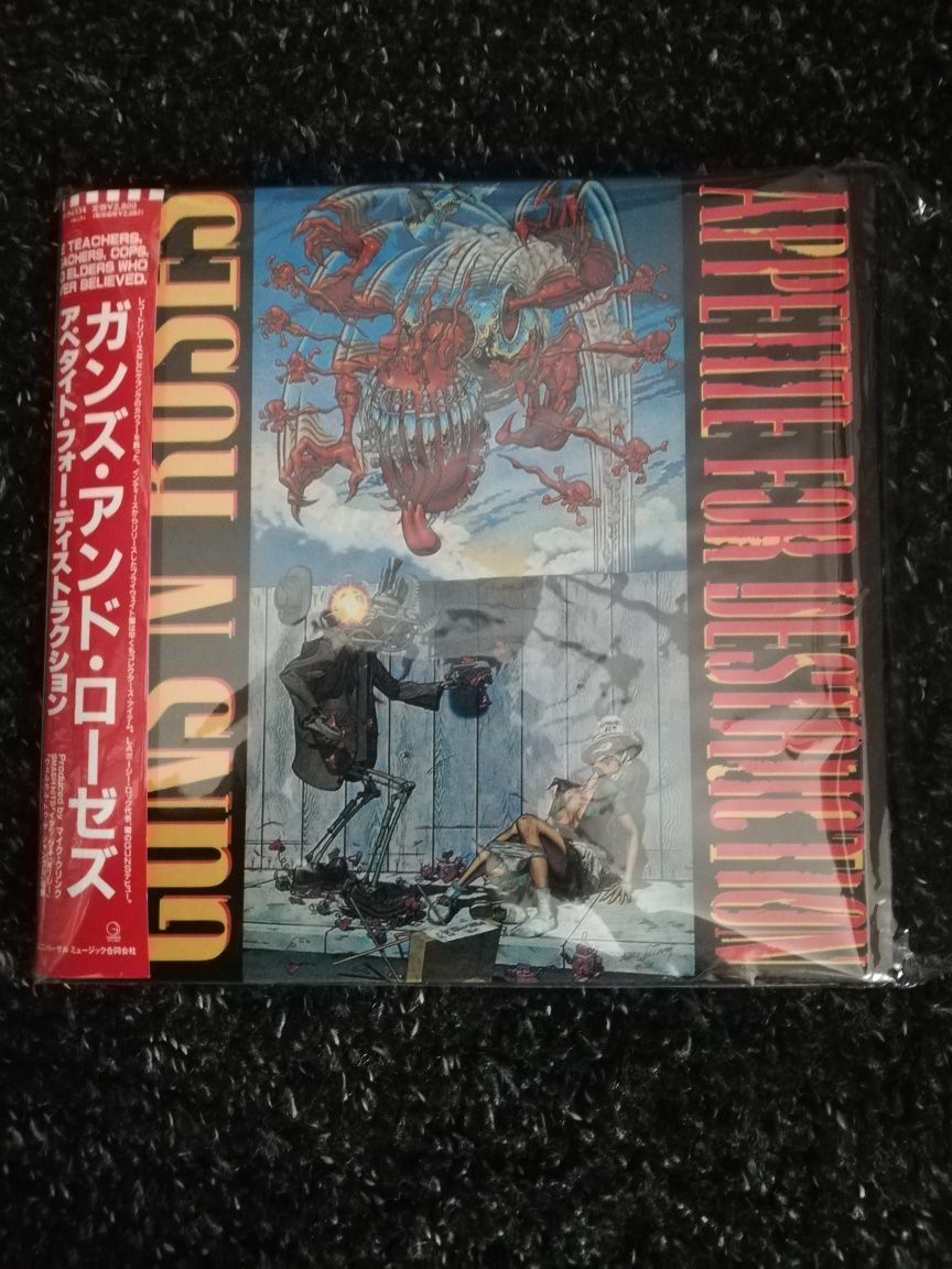 Gun's n roses cds edições japonesas shm cd