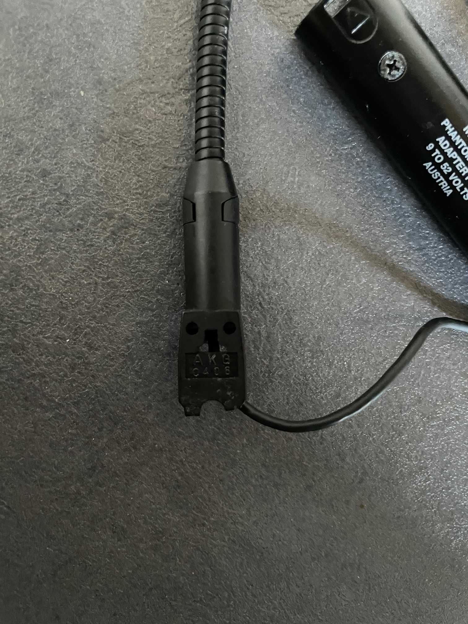 Mikrofon pojemnościowy instrumentalny AKG C406 clips