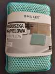 Poduszka kąpielowa do wanny z przyssawkami antypoślizgowa relaksująca