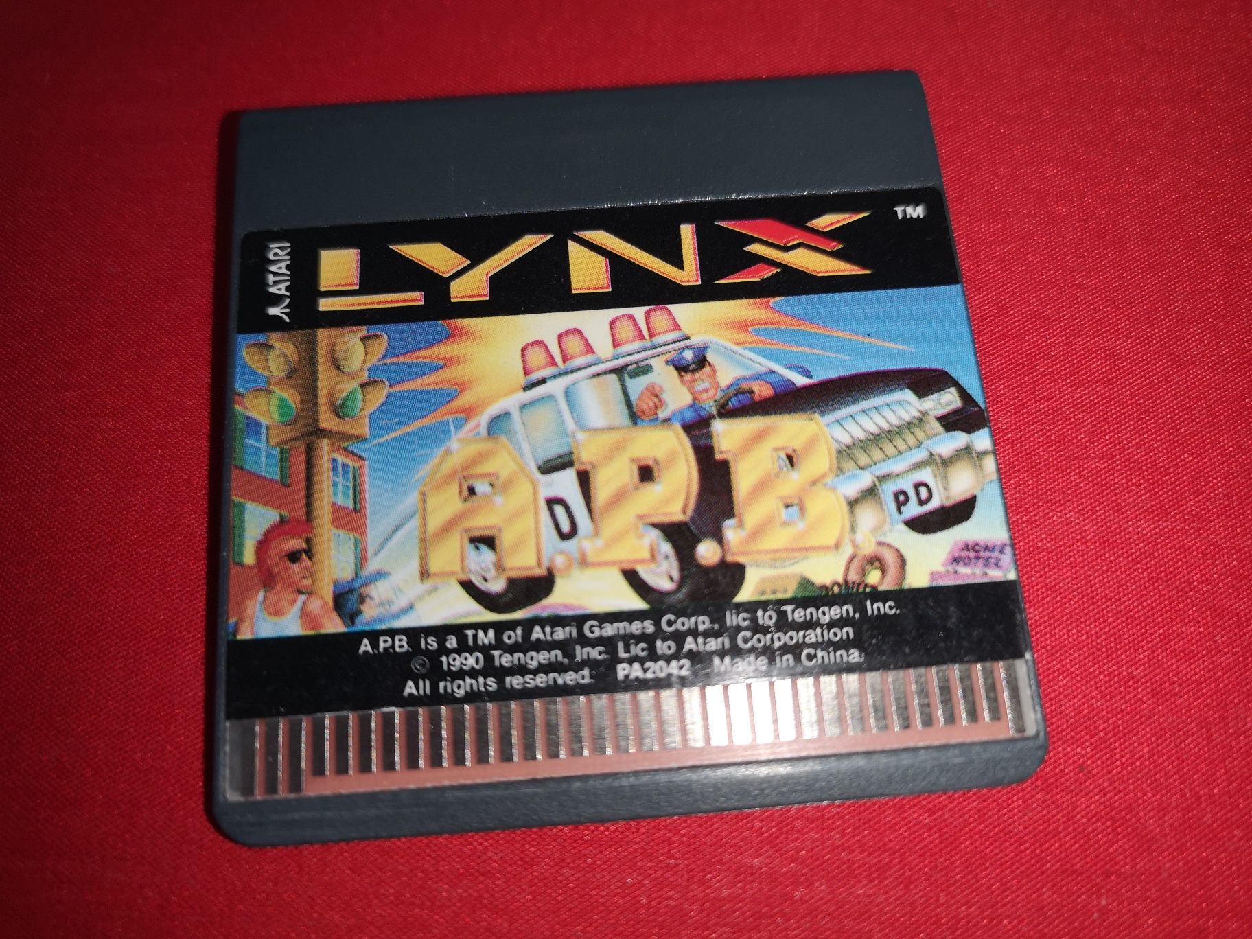 APB A.P.B. ATARI LYNX gra (retro 1990) rzadkość na rynku SKLEP Ursus