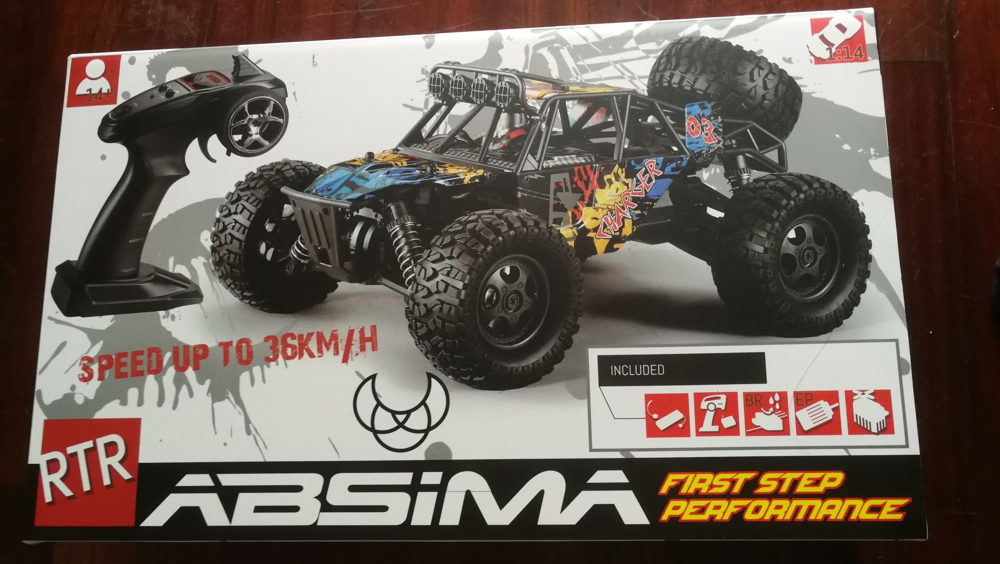 Buggy Charger Abisma 1:14 4wd