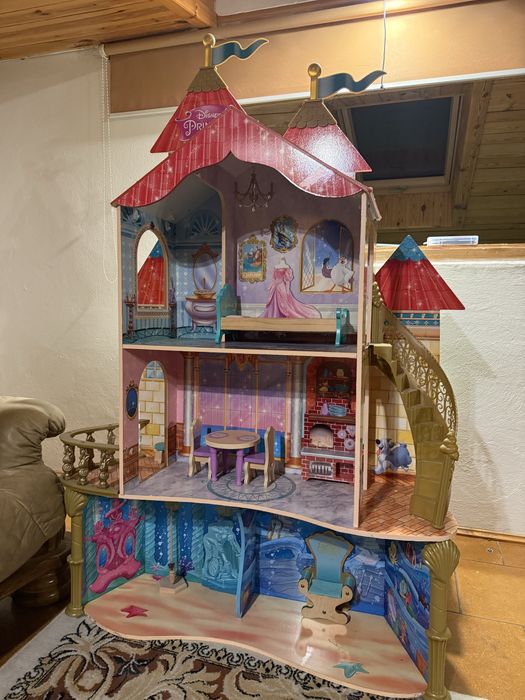 Pałac Arielki disney domek dla lalek