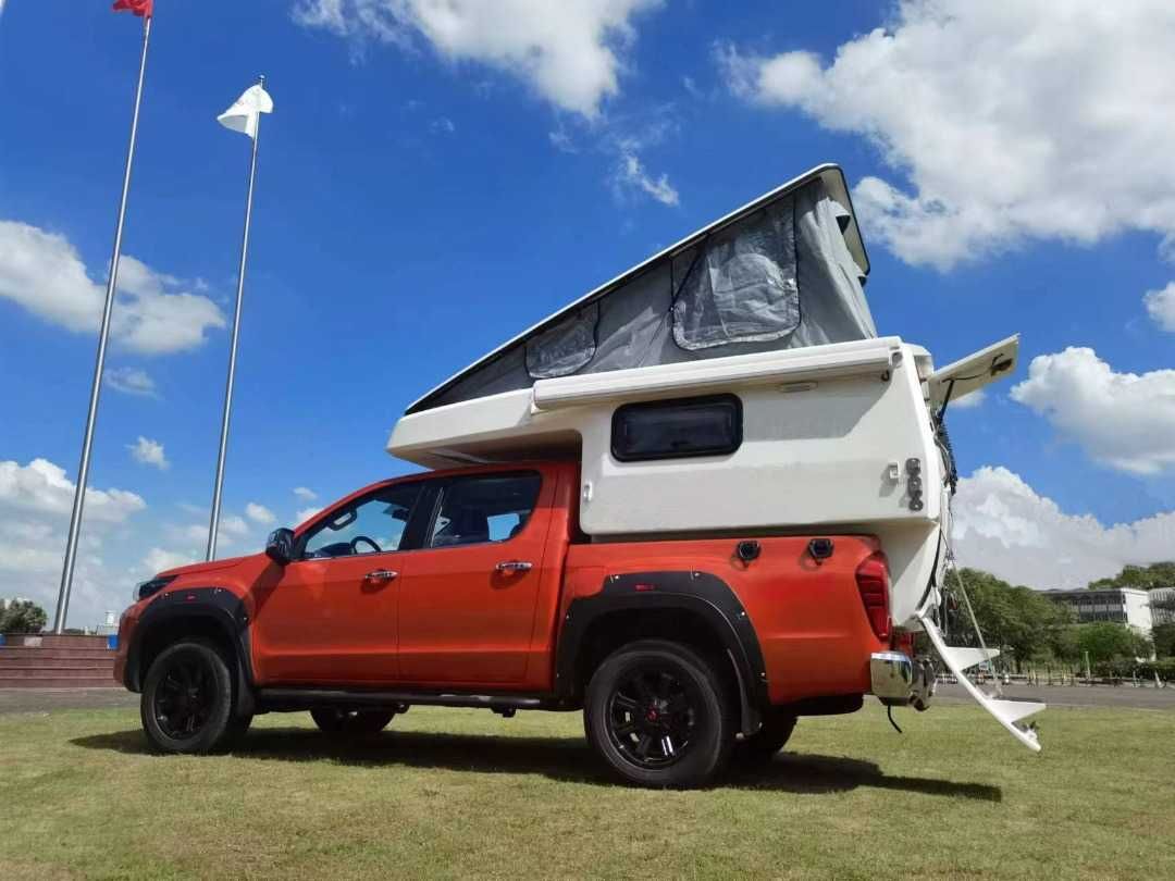 Zabudowa pickup kamperowa na pickupa camper nadbudowa kamper PickUp