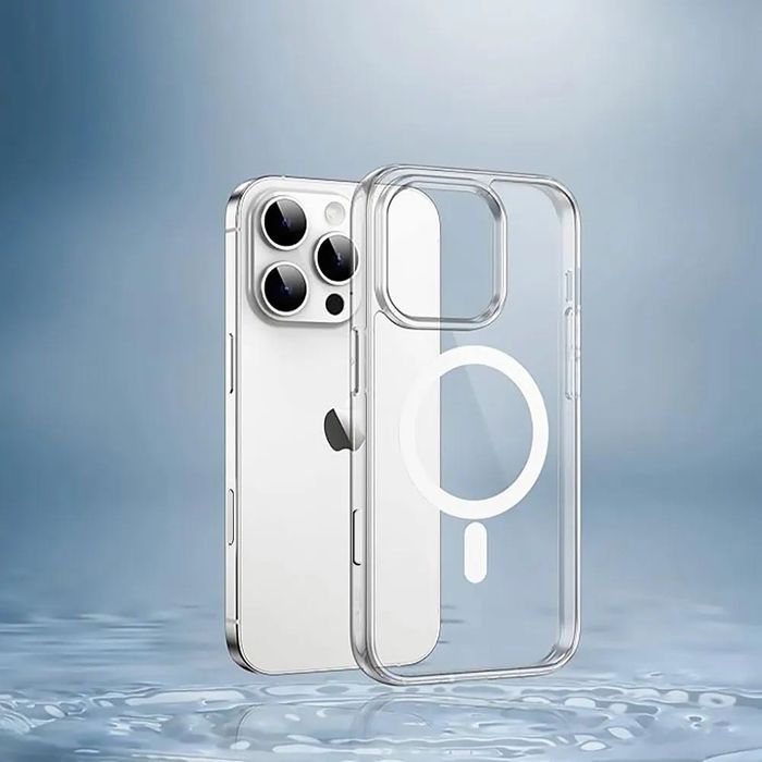 Etui Clean Case przezroczyste z MagSafe do Apple iPhone 16 Pro