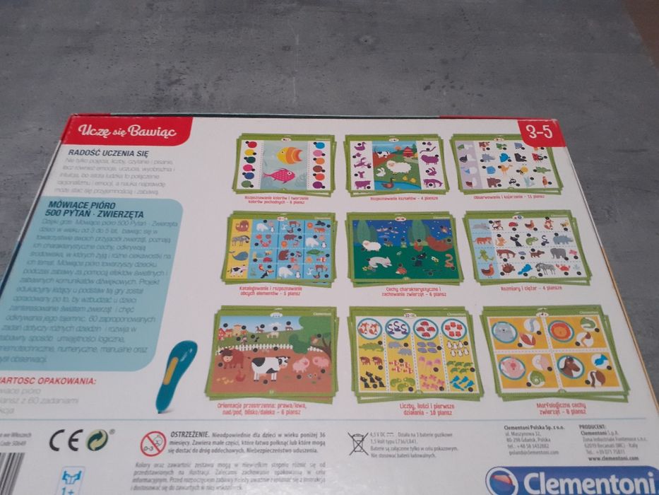 Gra edukacyjna Mówiące pióro