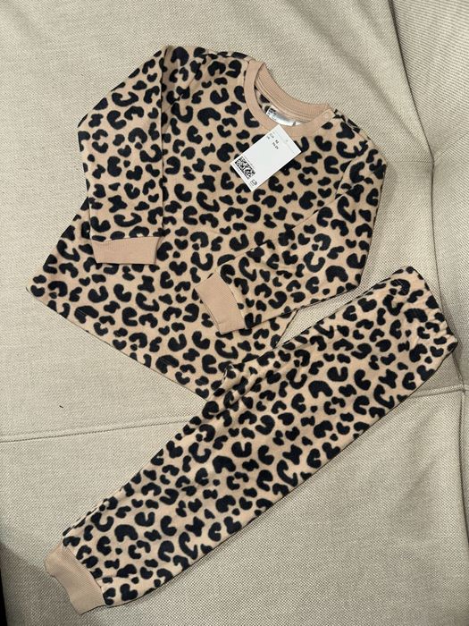 Новий флісовий костюм H&M леопард 92 розмір 750 грн