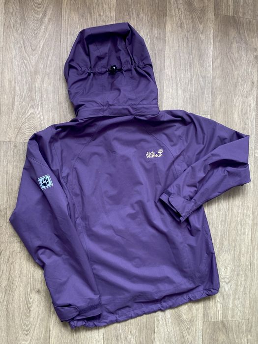 Куртка вітровка Jack Wolfskin, жіноча вітровка з мембраною, куртка
