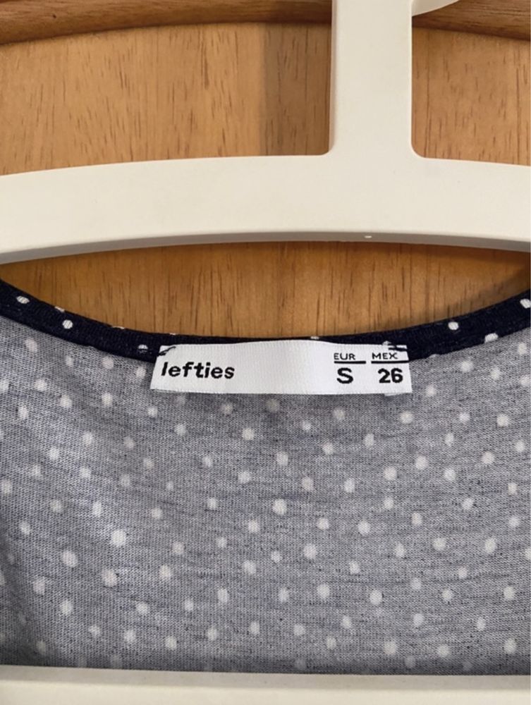 Vestido azul marinho - Lefties