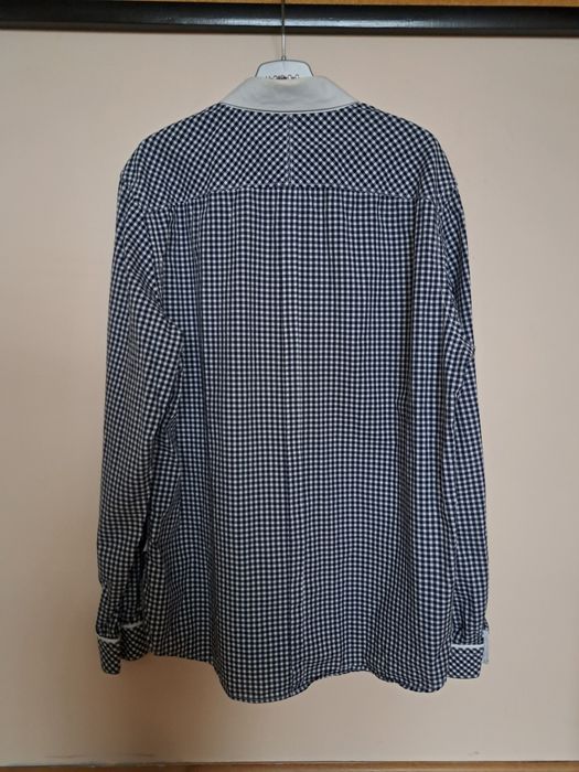 Koszula w biało - granatową kratkę Reserved r. XL