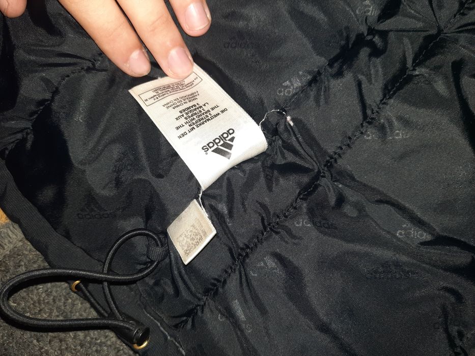 Пуховик Адидас винтаж