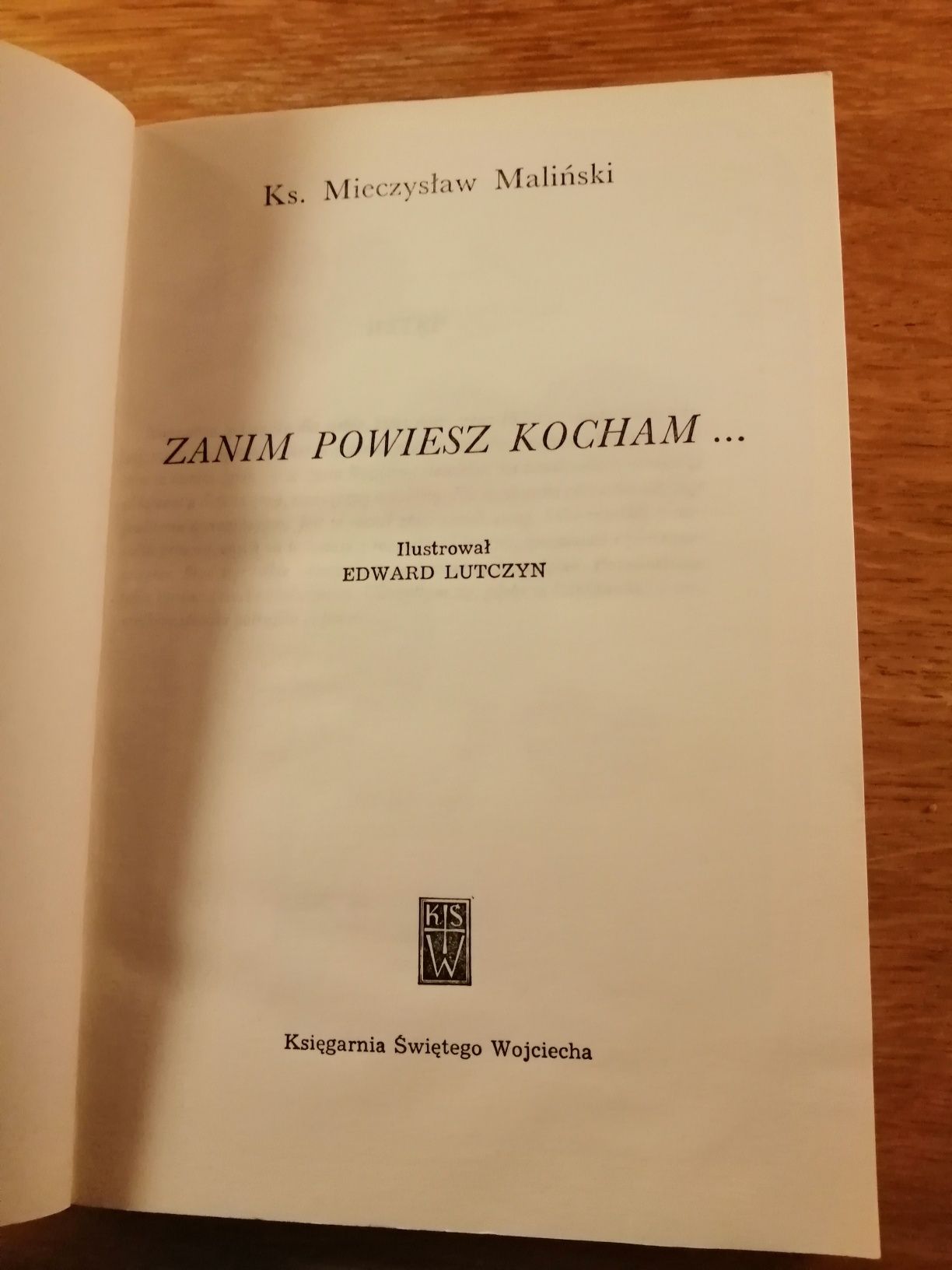 Zanim powiesz kocham maliński lutczyn