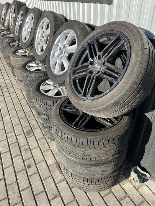 Диски титан Фольксваген колеса легкосплавні Гольф Пасат Тоуран Шкода