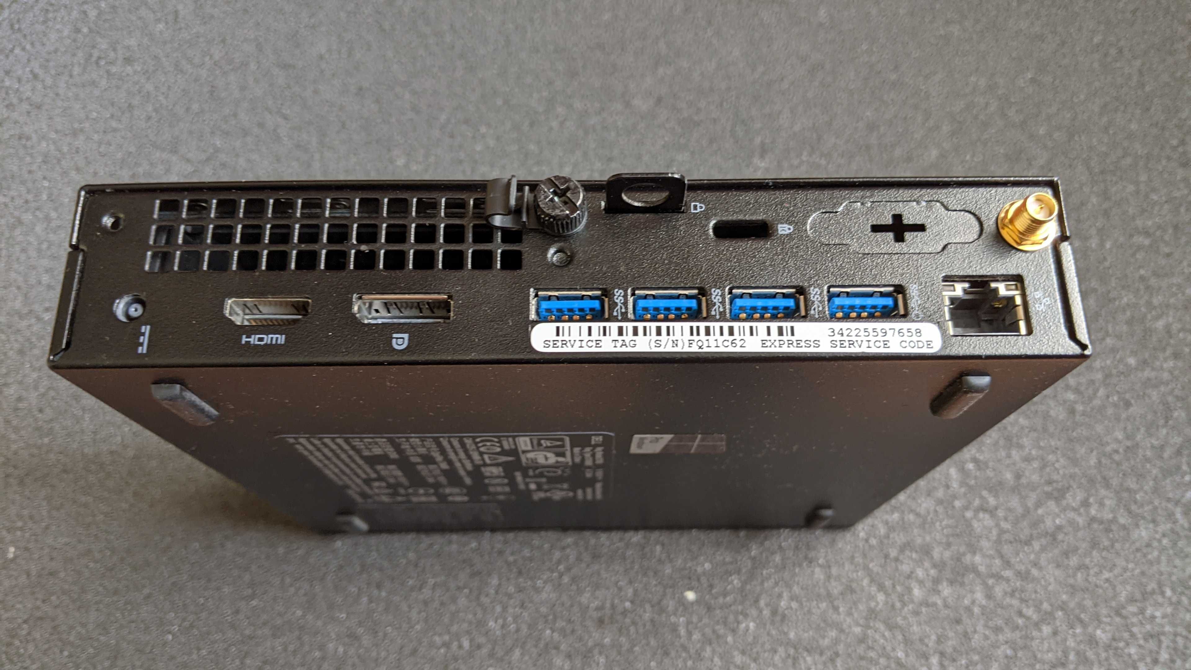 Неттоп Dell OptiPlex 7040M i5-6500T 8GB 128GB M.2 SSD Win 10 Wi Fi