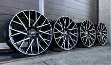 4x felgi aluminiowe 5x108 r18 et45 8J Alufelgi Czarne Volvo/ Ford 18”
