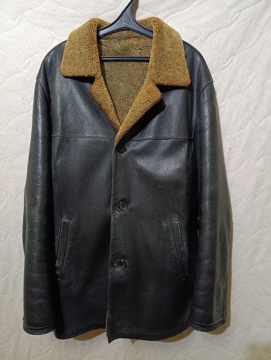 Чоловіча зимова куртка - дублянка