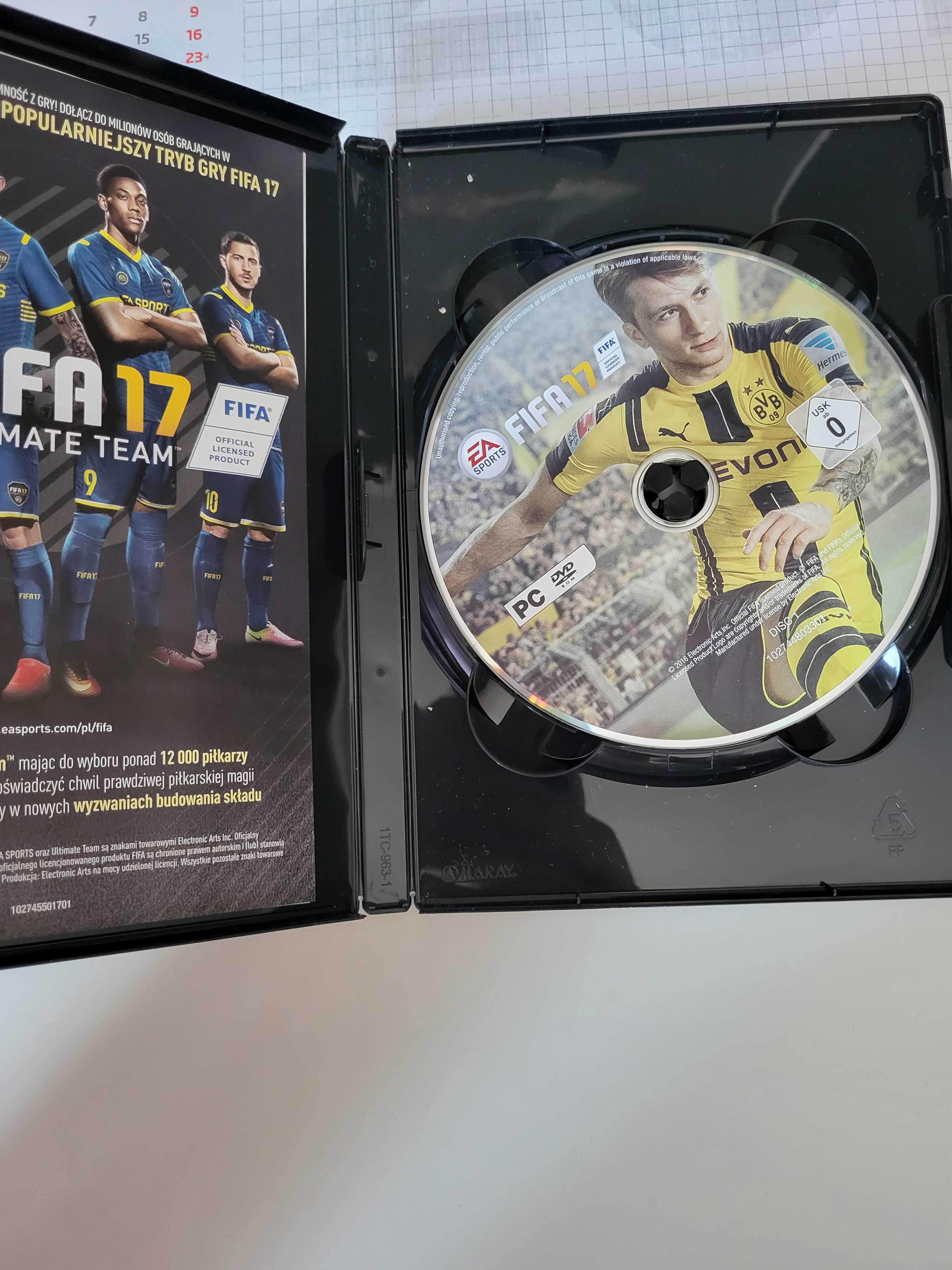 Gra FIFA 17 na PC